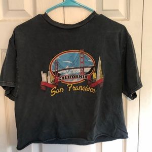 Brandy Melville cropped tee